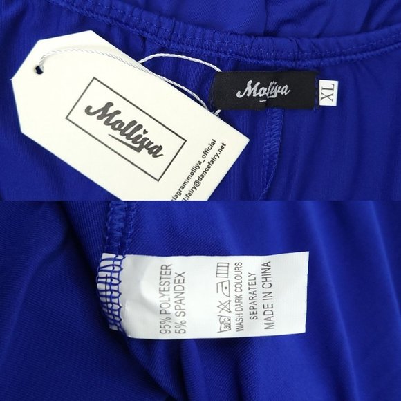 Molliya Maternity Maxi Dress Womens Size XL Sleeveless Blue Ruffle Stretchy NEW - Picture 12 of 12